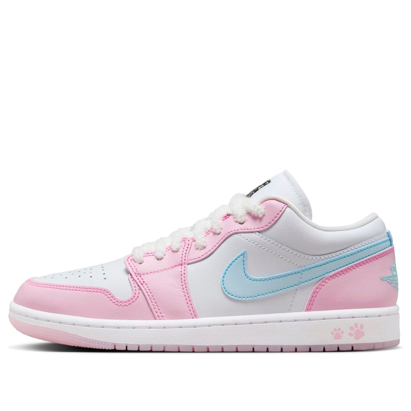 (WMNS) Air Jordan 1 Low SE 'Paw Print Pink Foam' HM3706-141