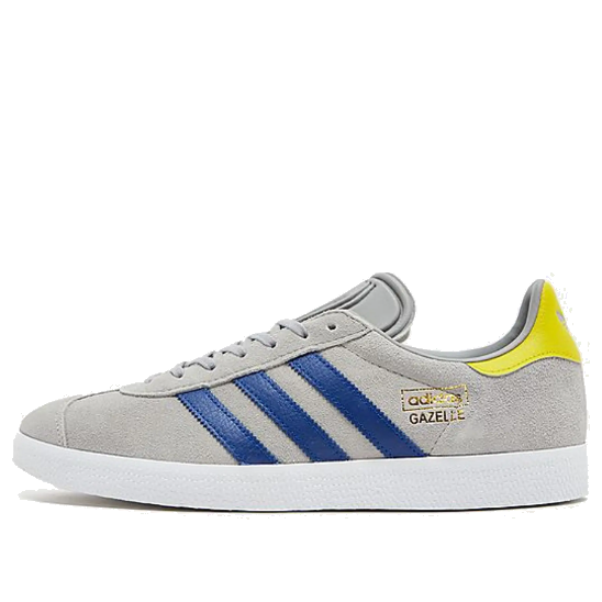 adidas originals Gazelle 'Grey Blue Yellow' IE6955 - KICKS CREW