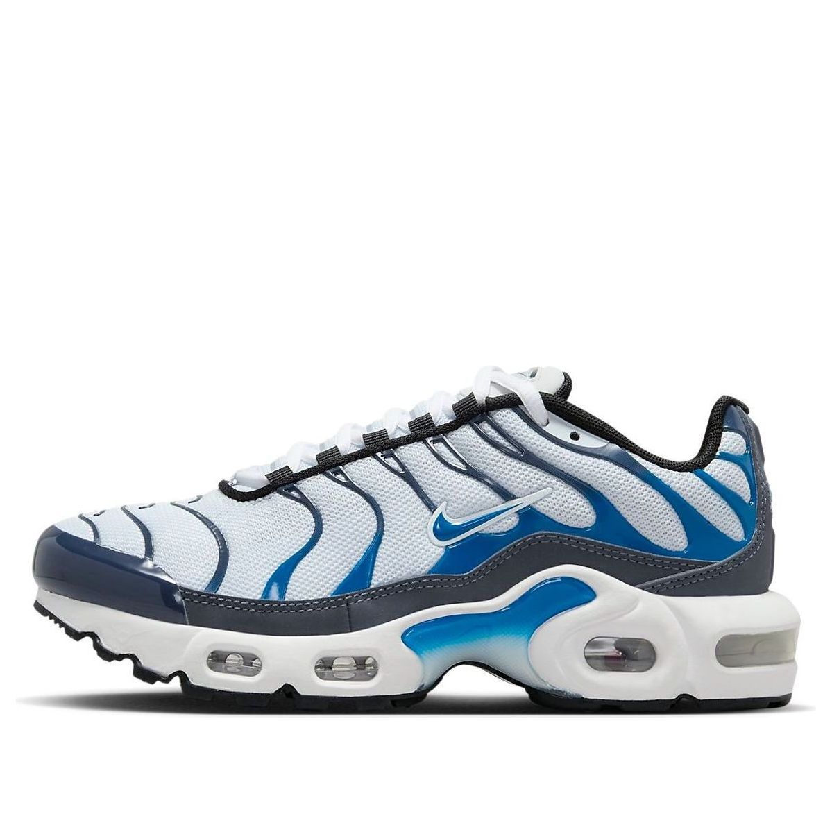 (GS) Nike Air Max Plus 'Thunder Blue Grey' CD0609-409 - KICKS CREW