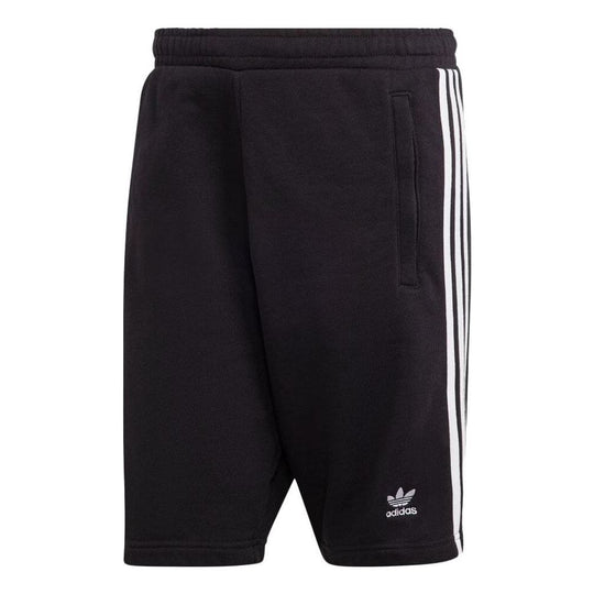 adidas originals Adicolor Classics 3-Stripes Sweat Shorts 'Black' IA6351