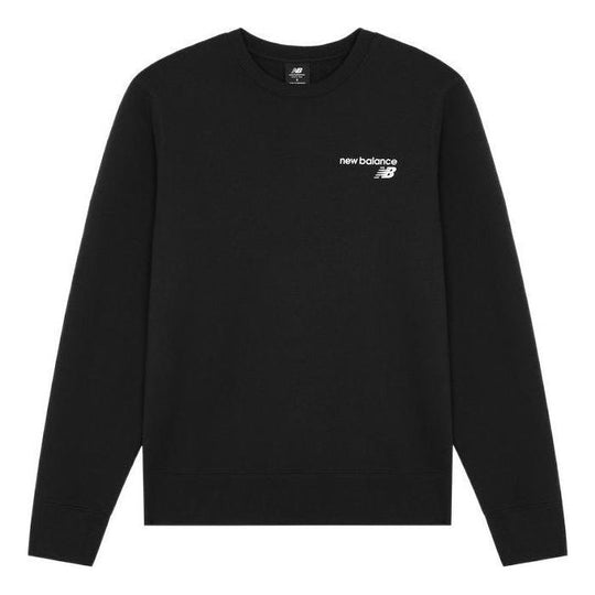 New Balance Classic Core Men Sweatshirt 'Black White' MT03911-BK ...