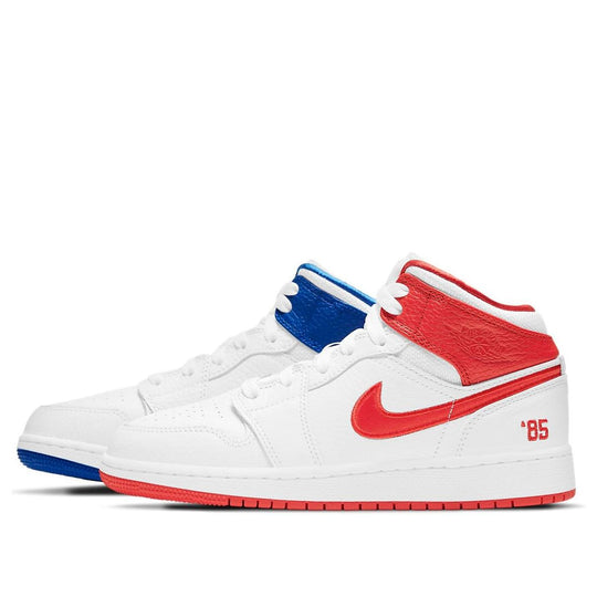 (GS) Air Jordan 1 Mid '85' DH0200-100 Big Kids Basketball Shoes  -  KICKS CREW