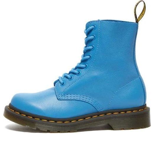 (WMNS) Dr. Martens 1460 Pascal Virginia Martin Boots Blue 26902416