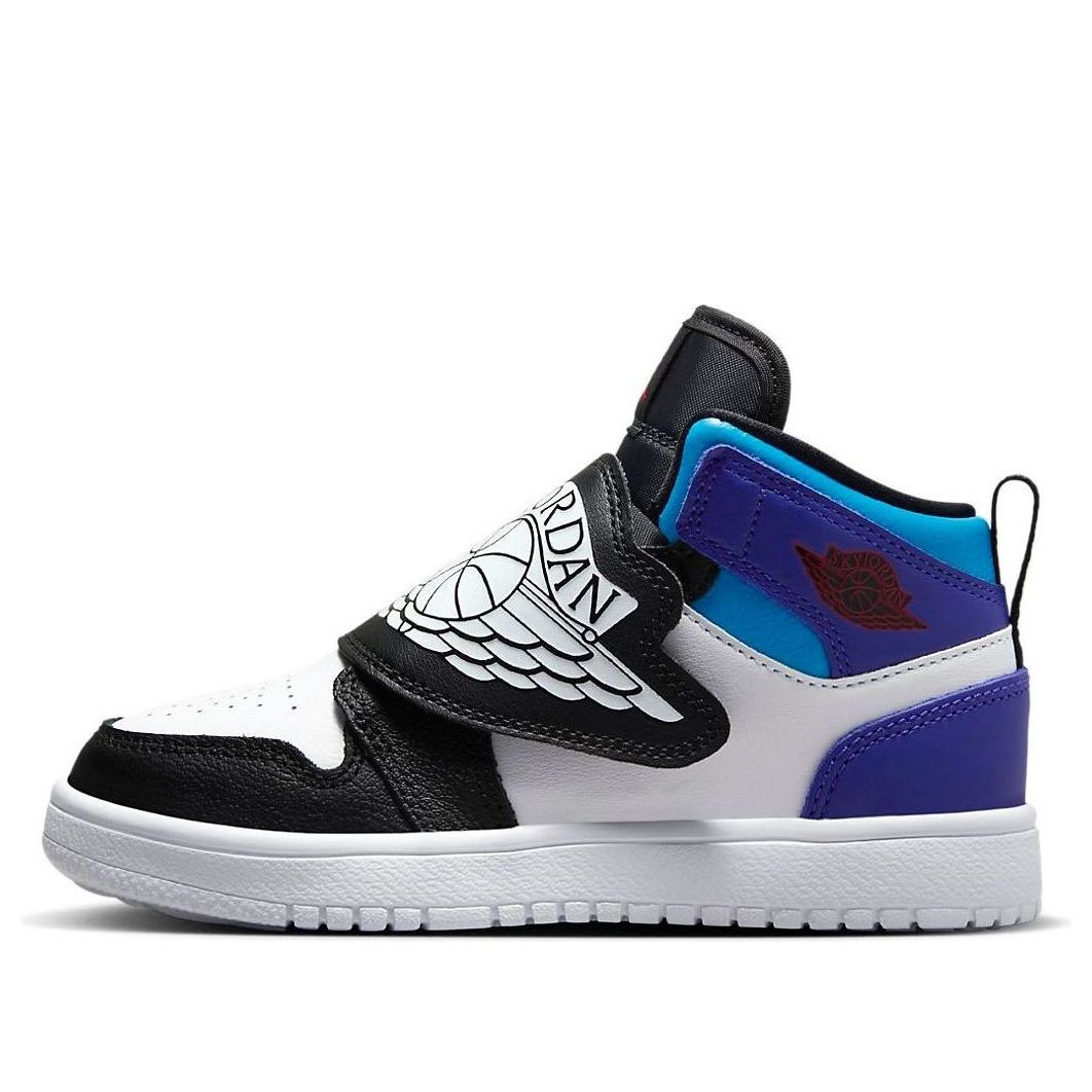 (PS) Air Jordan Sky Jordan 1 'White Black Bright Concord' BQ7197