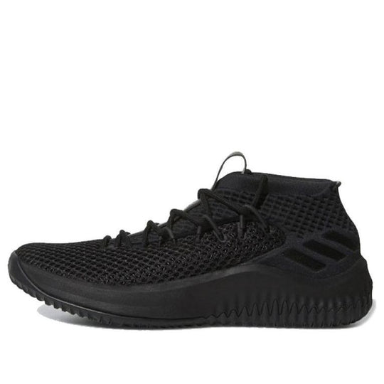 Adidas dame 4 triple black hotsell