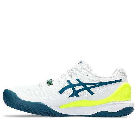 Asics Gel-Resolution 9 Wide 'White Restful Teal' 1041A376-101 - KICKS CREW