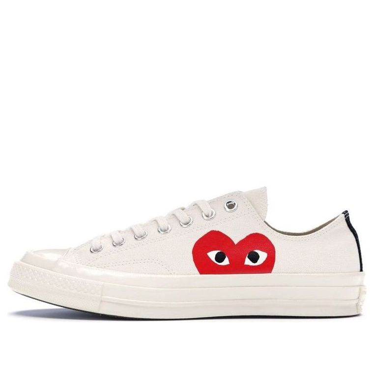 Converse x COMME des GARCONS PLAY Chuck 70 Ox 'White' 150207C - KICKS CREW