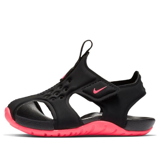 (TD) Nike Sunray Protect 2 'Black Pink' 943827-003-KICKS CREW