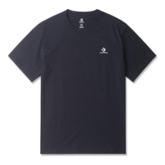 Converse Go-To Embroidered Star Chevron Standard-Fit T-Shirt 'Black' 1 ...