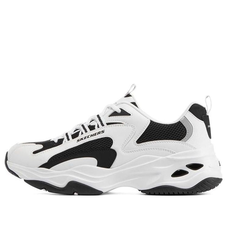 Skechers Dlites 4.0 'White Black' 237408-WBK - KICKS CREW