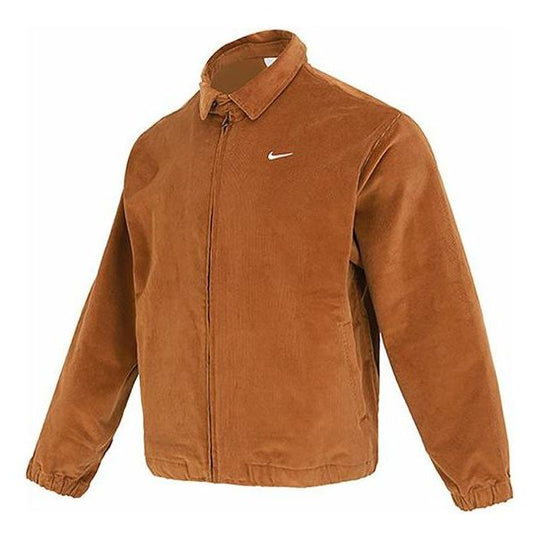 Nike Life Harrington Cord Jacket 'Brown' DX9071-270