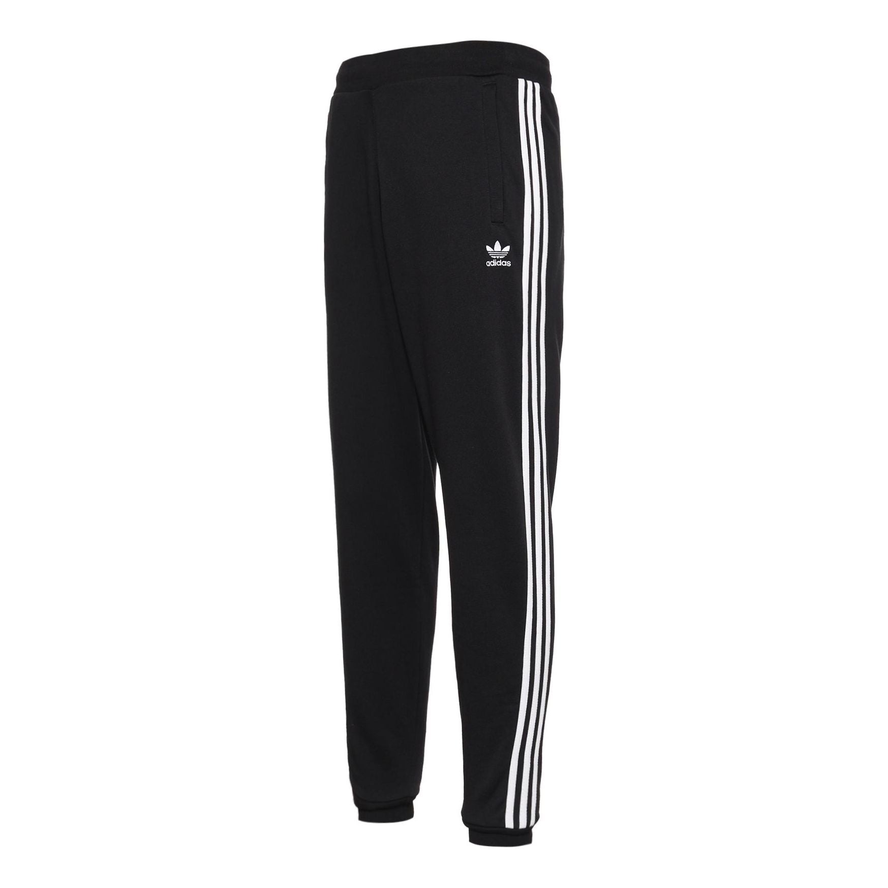 adidas originals Printing Fleece Lined Sports Pants Black DV1549 ...