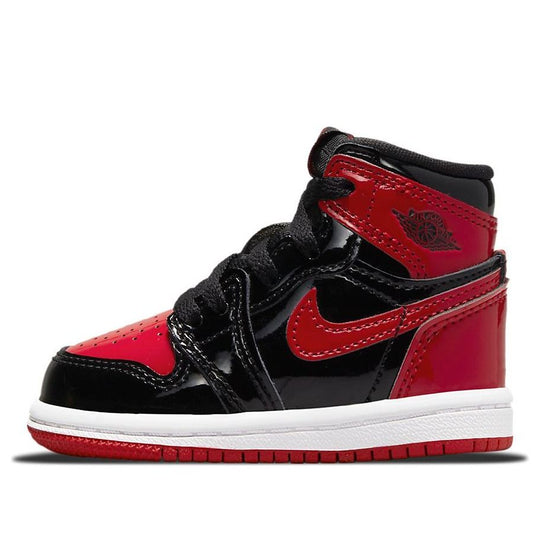 (TD) Air Jordan 1 Retro High OG 'Patent Bred' AQ2665-063