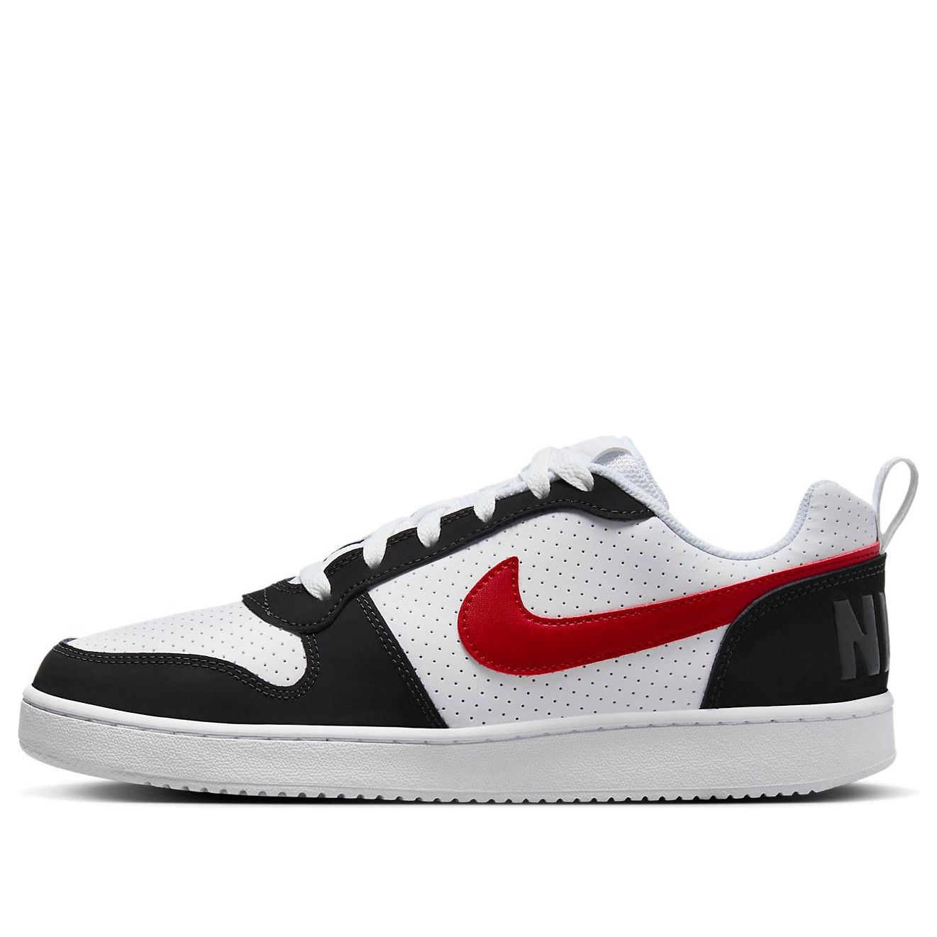 Nike Court Borough Low 'White Black Red' 838937-102 - KICKS CREW