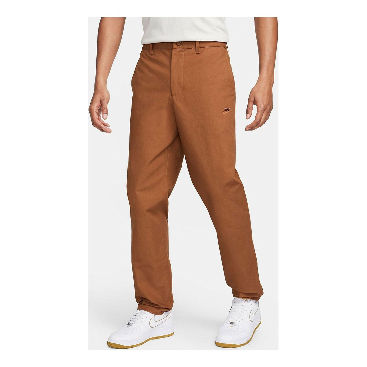 Nike Club Chino Pants 'Brown' FZ5770-281 - KICKS CREW