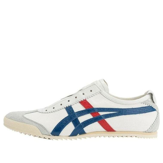 Onitsuka Tiger Mexico Slip-On Deluxe 'White Blue Red' 1181A145-100 ...