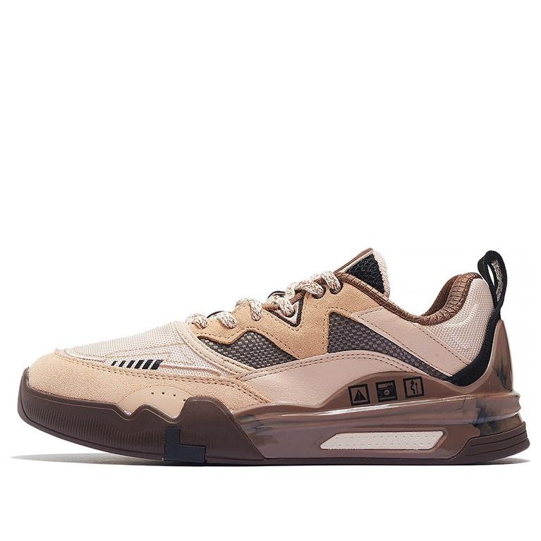 Li-Ning Ellington Skateboarding Shoes 'Brown' AEPR009-14-KICKS CREW