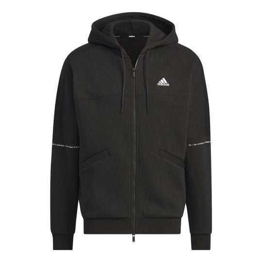 adidas Word FL Full-Zip Hoodies 'Black' IK7357