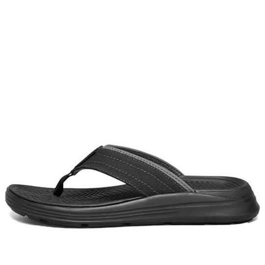 Skechers Sargo Casual Black Slippers 204045-BLK - KICKS CREW