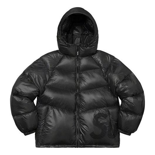 Supreme Hooded Down Jacket 'Black' SUP-FW20-258 - KICKS CREW