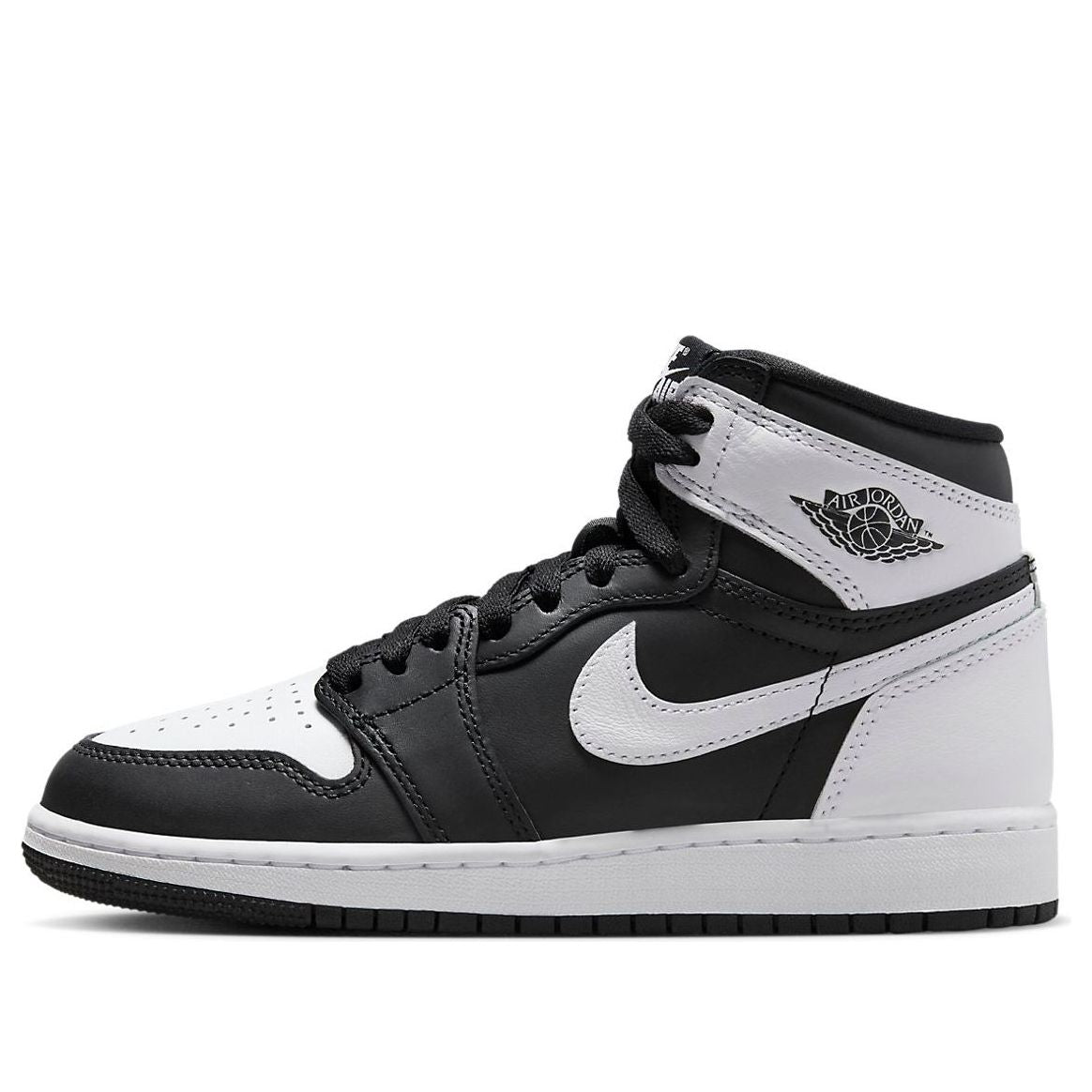 (GS) Air Jordan 1 Retro High OG 'Black White' FD1437-010 - KICKS CREW