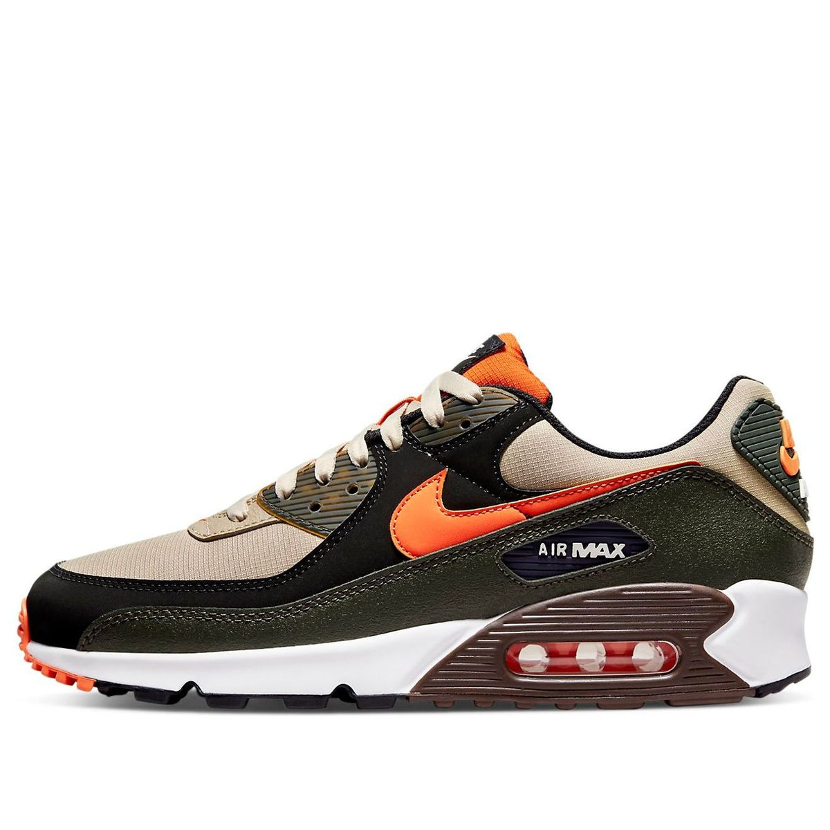 Nike Air Max 90 'Tweed Dark Army' DH4619-200 - KICKS CREW