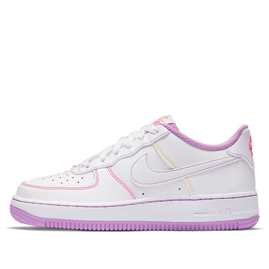 (GS) Nike Air Force 1 '07 Low 'Contrast Stitch - Fuchsia Glow' CW1575 ...