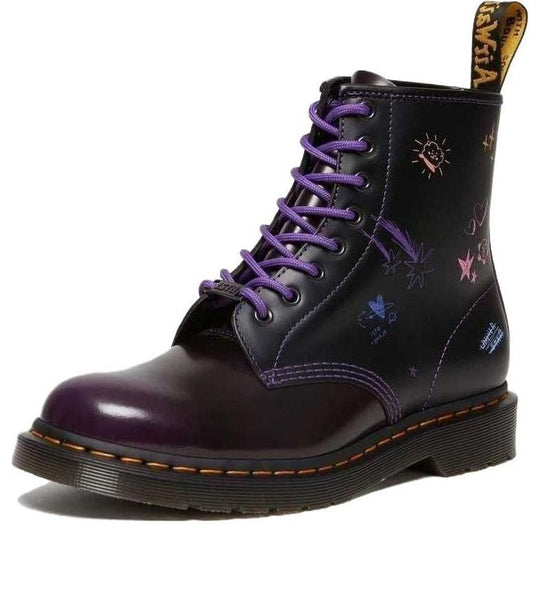 Dr. Martens x BT21 1460 Leather Boots 'Purple' 30069511 - KICKS CREW