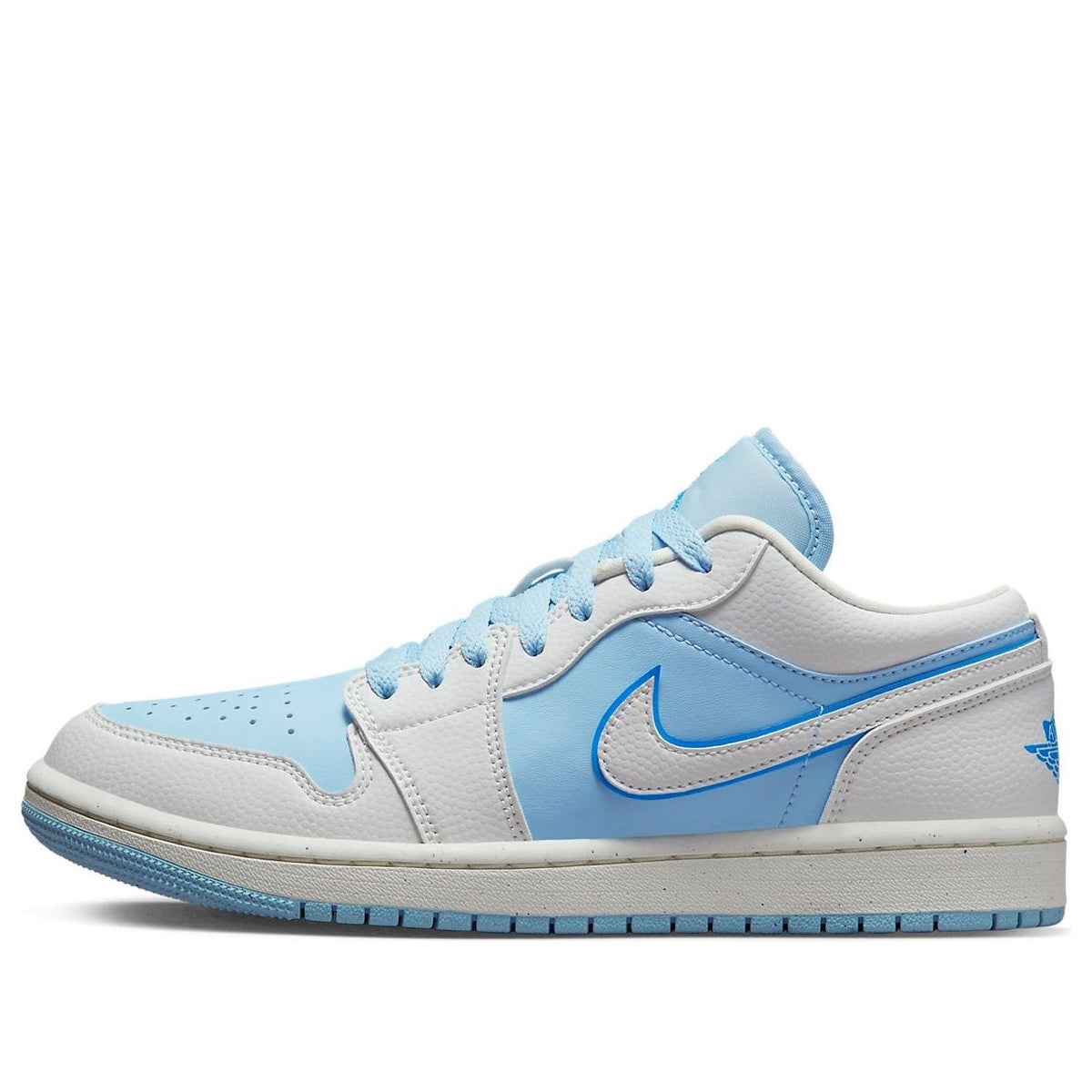 WMNS) Air Jordan 1 Low SE 'Reverse Ice Blue' DV1299-104 - KICKS CREW