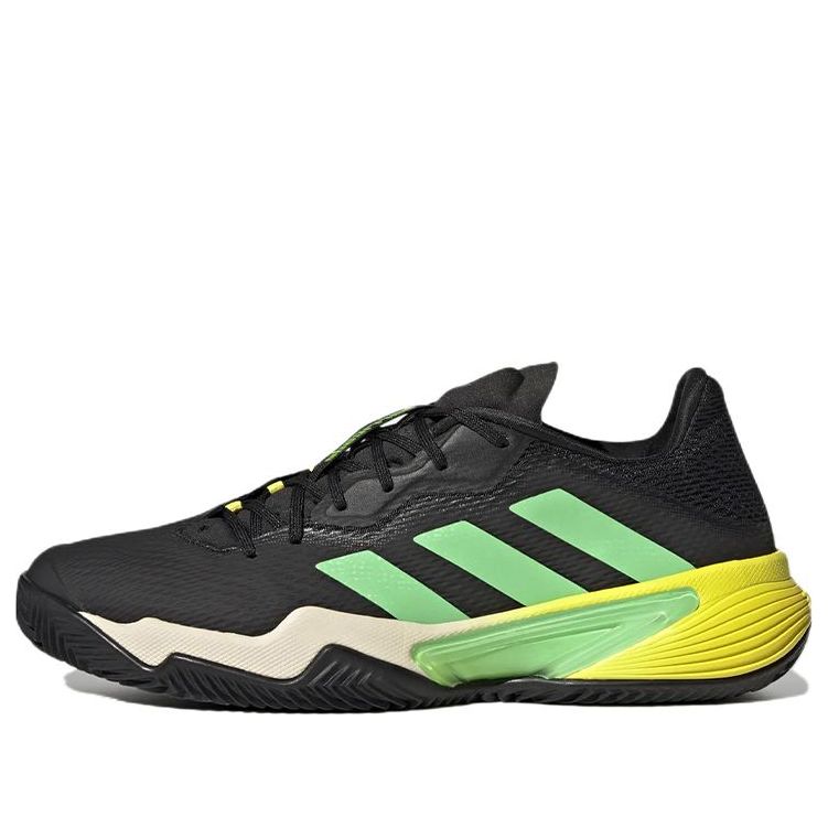 adidas Barricade Clay Men Tennis Shoes 'Black Green' GY1435-KICKS CREW