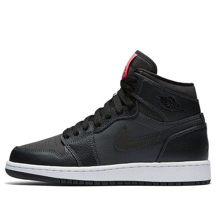 (GS) Air Jordan 1 Retro High 'Black Pink' 332148-004