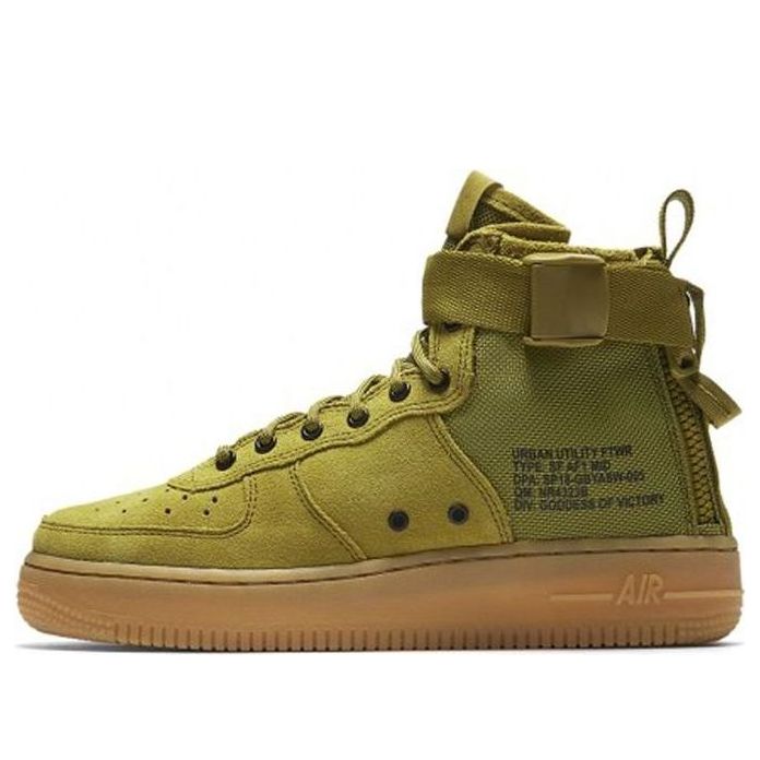 (GS) Nike SF Air Force 1 'Desert Moss' AJ0424-300 - KICKS CREW