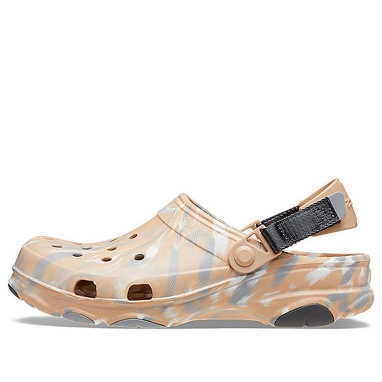 Crocs All Terrain Marbled Classic Clog 'Chai Multi' 207887-2ZM - KICKS CREW