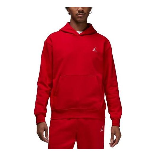 Air Jordan Essentials Fleece Pullover Hoodie 'Red' FJ7774-687