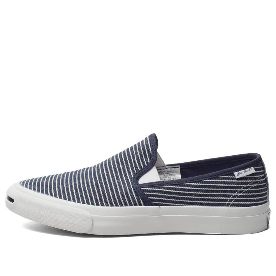 Converse Jack Purcell Slip On Shoes 'Navy White' 148765C-KICKS CREW