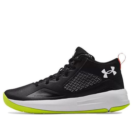 Under Armour Lockdown 5 Black/Green 3023949-002 - KICKS CREW