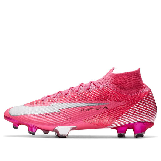 pink sock with nike mercurial superfly