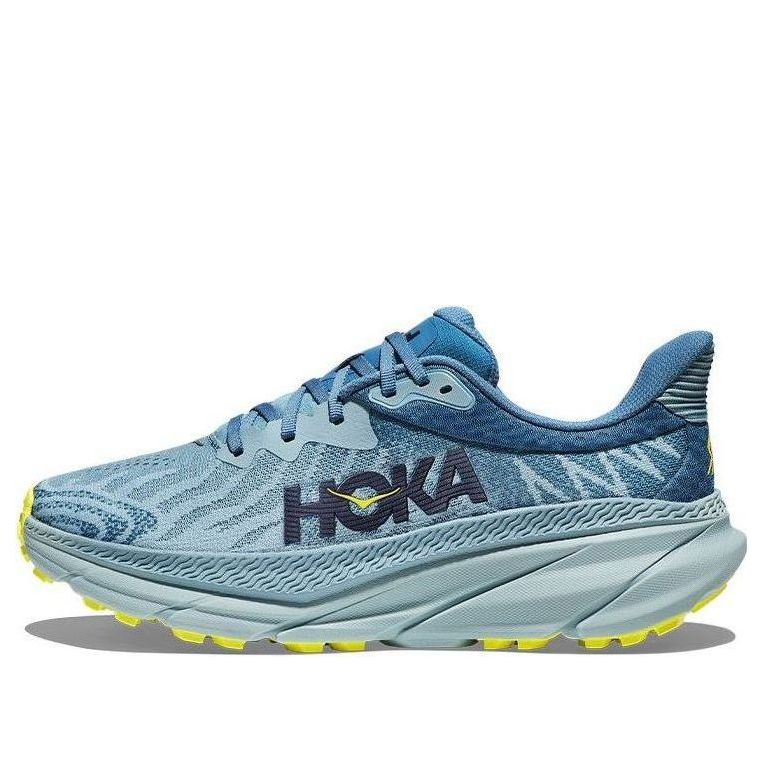 Hoka One One Challenger ATR 7 2E Wide 'Stone Blue Evening Primrose' 11 ...