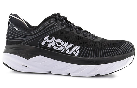 (WMNS) HOKA ONE ONE Bondi 7 'Black White' 1110519-BWHT