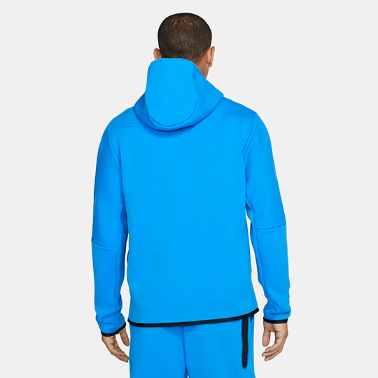 Nike Sportswear Tech Fleece Full-zip Hoodie 'Light Photo Blue' CU4489 ...