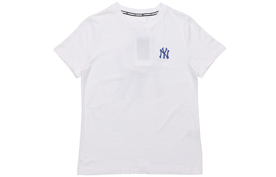 MLB New York Yankees Women's Short Sleeve V-Neck Fashion T-Shirt - M