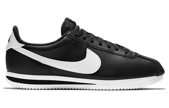 Nike Cortez Basic Leather 'Black White' 819719-012-KICKS CREW