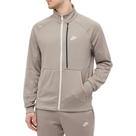 Nike Tech Tribute Track Jacket 'Moon Fossil' DA0003-087 - KICKS CREW