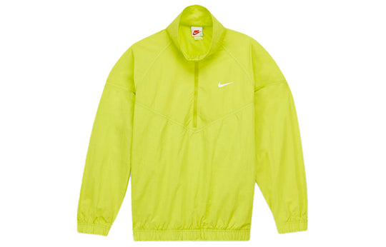 Stussy x Nike Crossover Long Sleeves Training Jacket Unisex Green