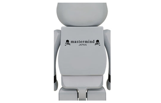 MMJ Mastermind JAPAN White CHROME 1000% BEARBRICK3566 - KICKS CREW