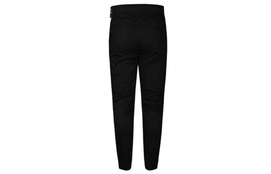 Nike logo Cozy Lacing Casual Sports Pants Black CT5612-010 - KICKS CREW