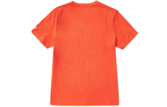 Men's Skechers Printing Short Sleeve t Orange Red C219M025-003