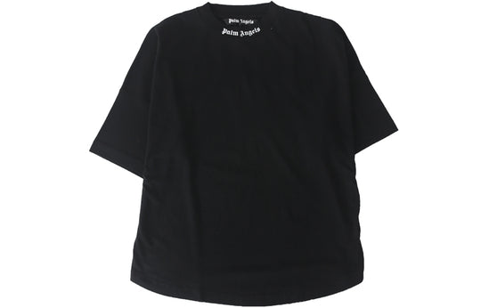 Palm Angels Miami Logo Classic T-shirt in Black