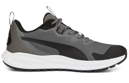 PUMA Twitch Runner Trail 'Black Gray White' 376961-06 - KICKS CREW