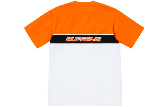 Supreme SS19 Piping Practice SS Top Logo Tee SUP-SS19-10112 - KICKS CREW